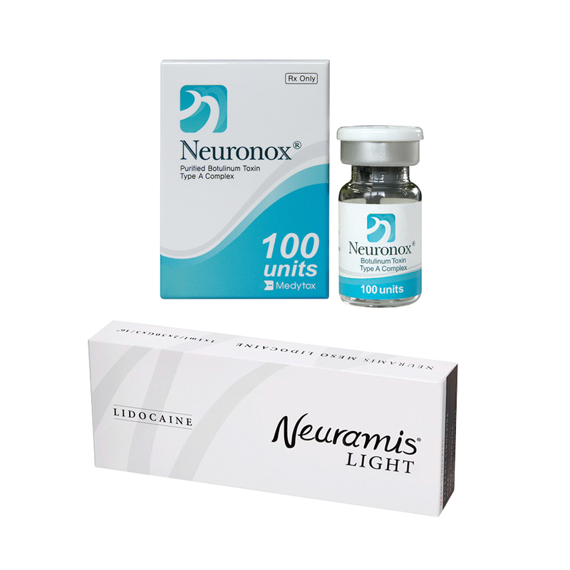 Neuronox Tipo A 100 unidades + Neuramis Ácido Hialurónico Light